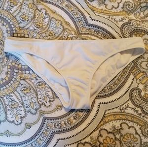 Victoria's Secret Bikini Bottom, White, The Cheeky